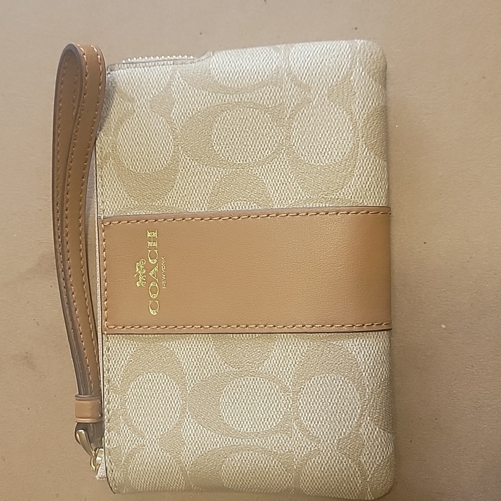 Khaki Wristlet